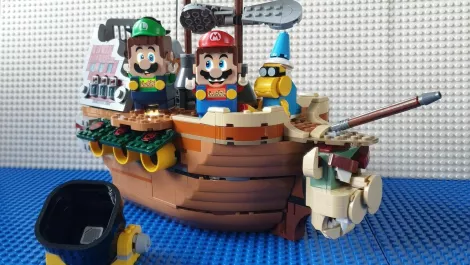 Twice the awesomeness: LEGO Super Mario and Luigi make 2-player mode a reality